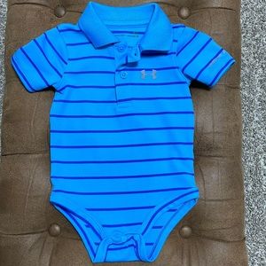 Under Armour polo onesie